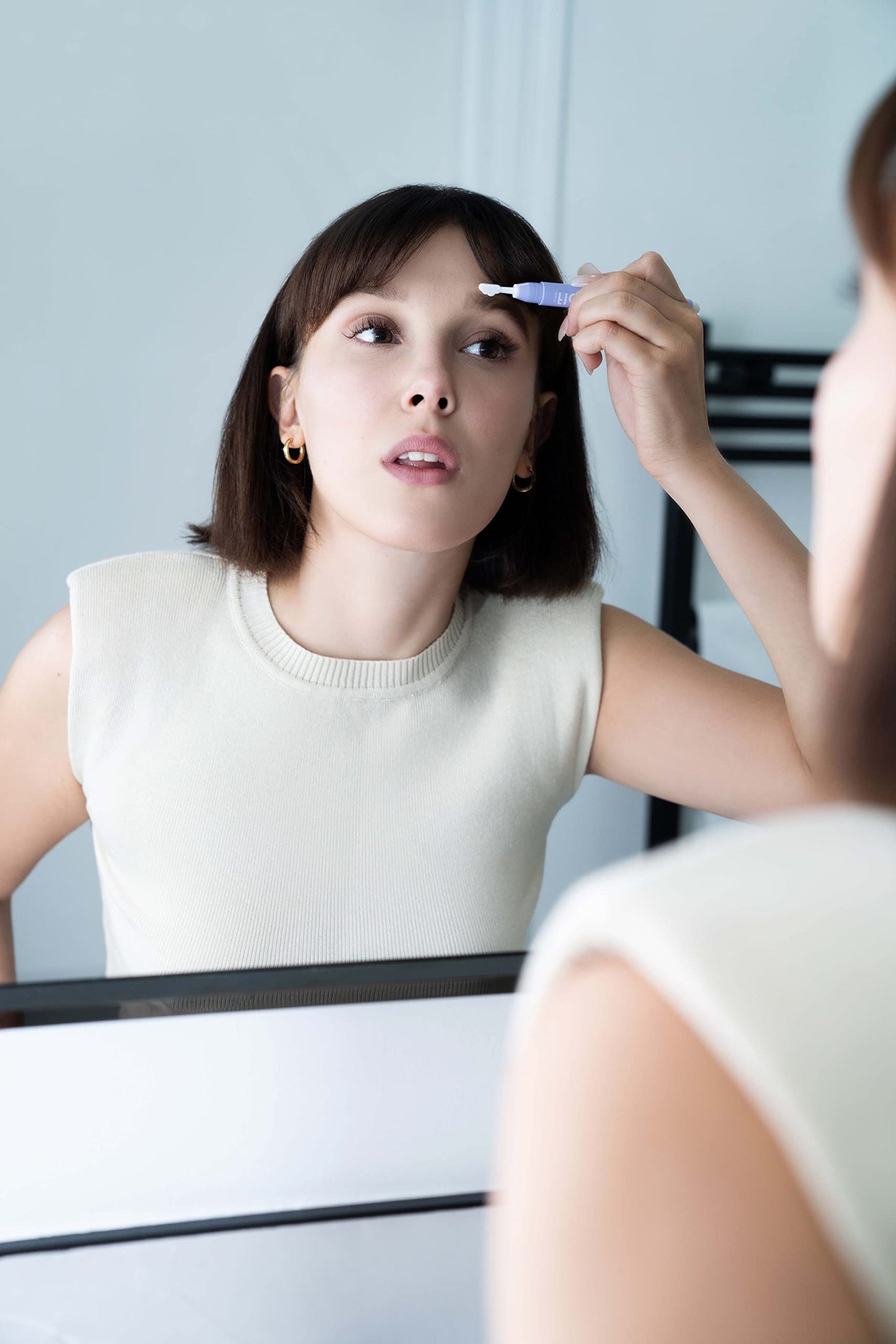 florence by mills Tint N Tame Eyebrow Pencil, Light Brown, 0.008 oz/ 0.25g