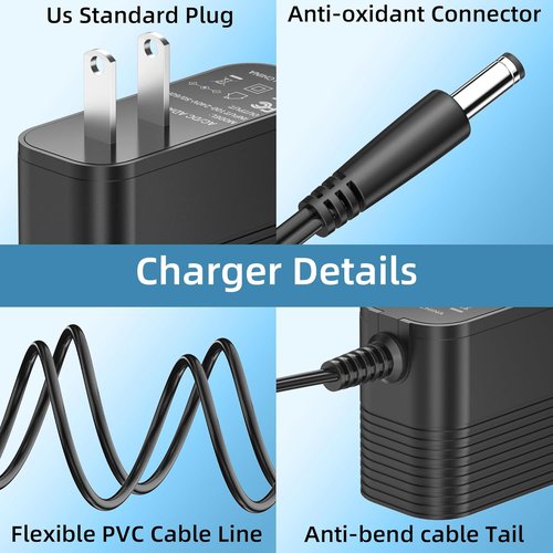BaByliss PRO FX3 Cordless Hair Trimmer Charger - 12V Adapter Compatible with FX3C & FX3T Models