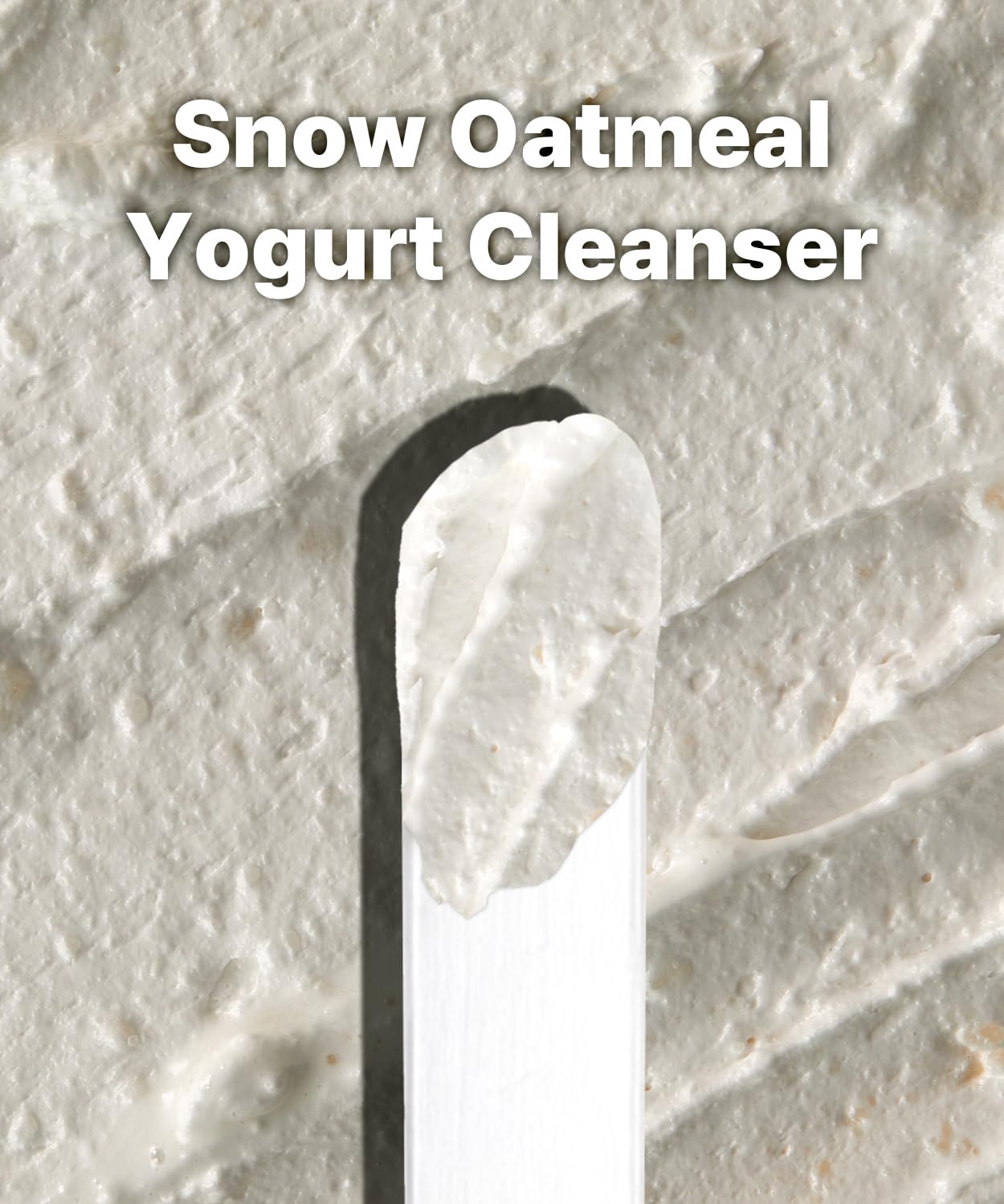Snow Oatmeal Facial Cleansing Balm - Nourishing Cleanser with Rice Water & Greek Yogurt | 3.38 fl. oz.