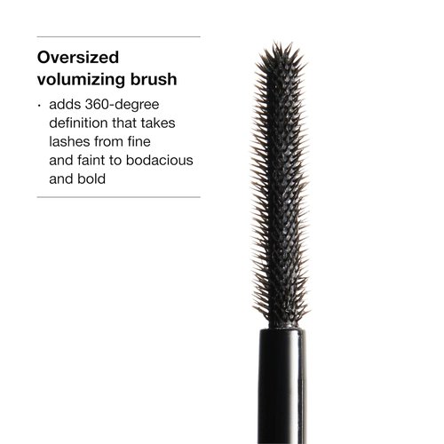 Clinique Chubby Lash Fattening Mascara - Volume & Length, Safe for Sensitive Eyes, Jumbo Jet, 0.3 Fl Oz