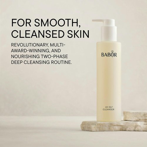 BABOR HY-OL Cleanser - Gentle Facial Oil for Makeup Removal & Impurity Elimination | 6.7 oz