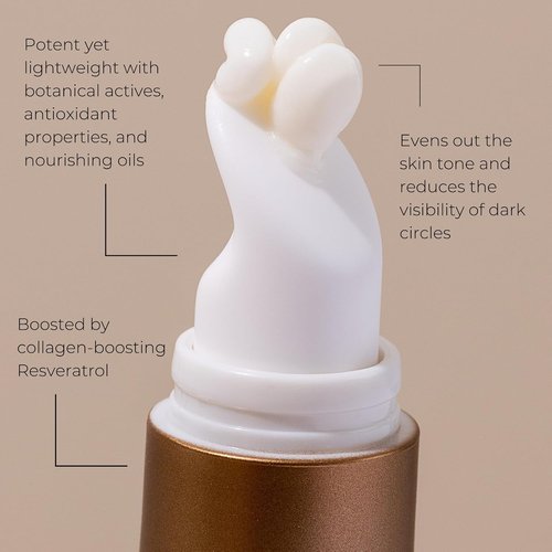 INIKA Organic Phytofuse Renew™ Eye Cream - Ultimate Anti-Aging Formula for Dark Circles & Fine Lines | All-Natural, Vegan