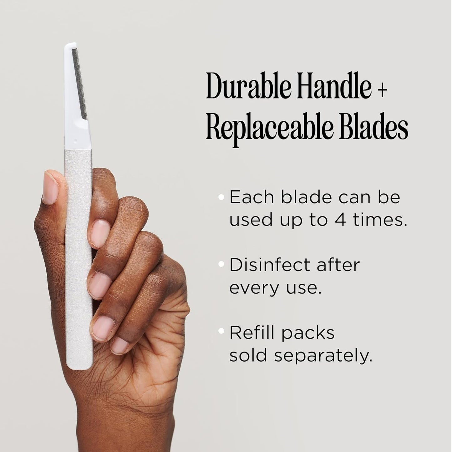 Skiennix Professional-Grade Dermaplaning Tool - Precision Exfoliation for Smooth Skin - Removes Peach Fuzz & Dead Skin