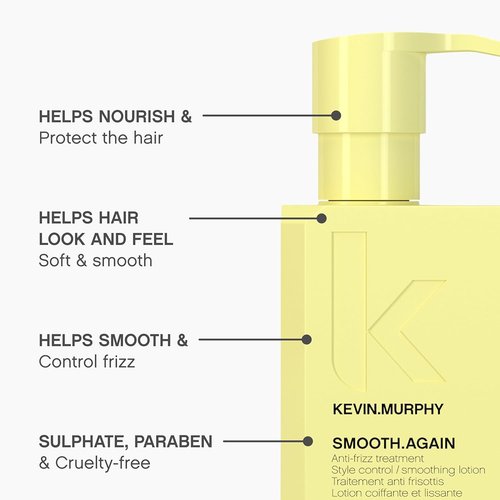 KEVIN.MURPHY SMOOTH.AGAIN Leave-In Conditioner - Anti-Frizz Treatment for Thick, Coarse Hair - 200 mL / 6.7 fl oz