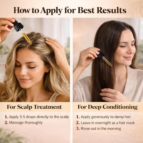 Batana Oil for Hair Growth - 100% Pure & Organic Cold-Pressed Treatment | Strengthens & Restores Hair - 60ml/2 FL.OZ