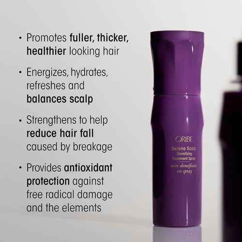 Oribe Serene Scalp Densifying Treatment Spray | Thinning Hair Solution - Adds Volume & Fullness - Hydrates Scalp - 4.2 oz