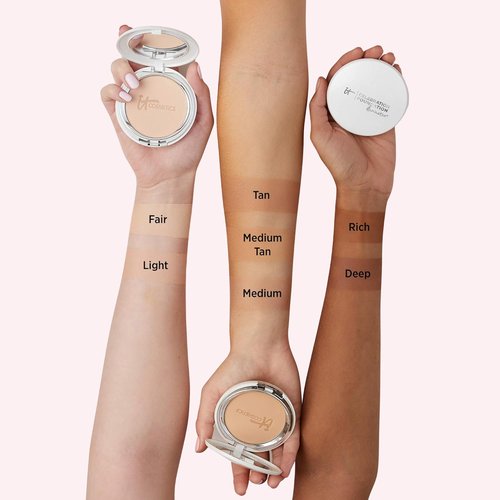IT Cosmetics Celebration Foundation Illumination - Full-Coverage Anti-Aging Powder - Blurs Pores & Wrinkles - 0.3 oz