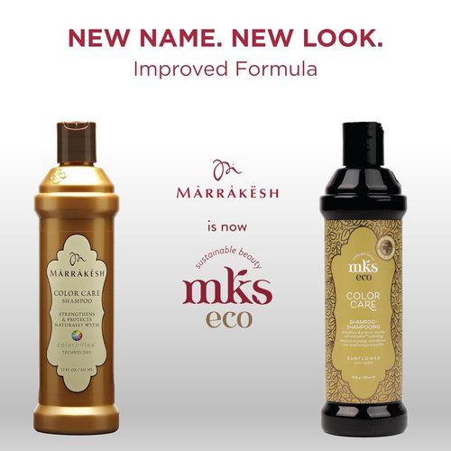 MKS Eco Color Care | Sunflower Scented Hair Treatment - 10 fl oz - Protects Color & Adds Shine