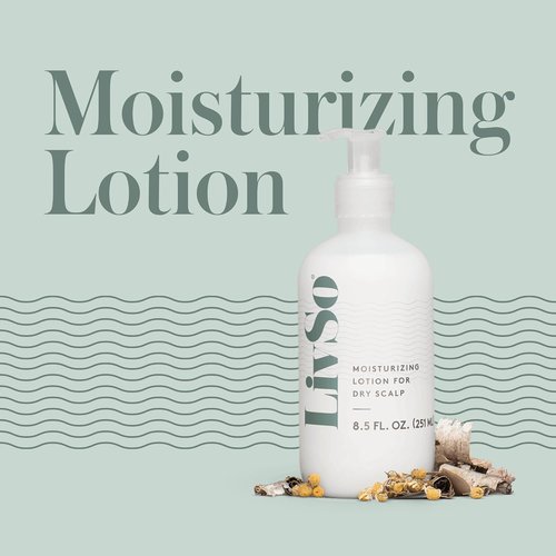 LivSo Moisturizing Scalp Lotion - Naturally Derived Hydration for Hair & Scalp - 1 Bottle