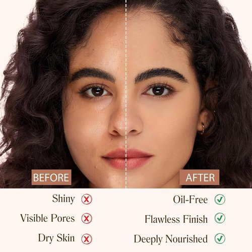 4 in 1 Color Changing Foundation by [Brand Name] - SPF 50 Moisturizing Medium-Full Coverage Cream