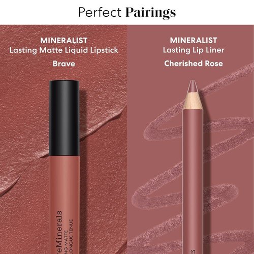 bareMinerals Mineralist Lip Liner - Creamy Pigmented Formula for All-Day Wear | Vegan & Natural Ingredients