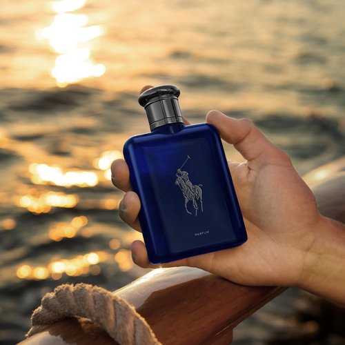 Ralph Lauren Fragrances - Polo Blue Men's Cologne - Intense Aquatic & Fresh Parfum with Citrus, Oakwood, Vetiver