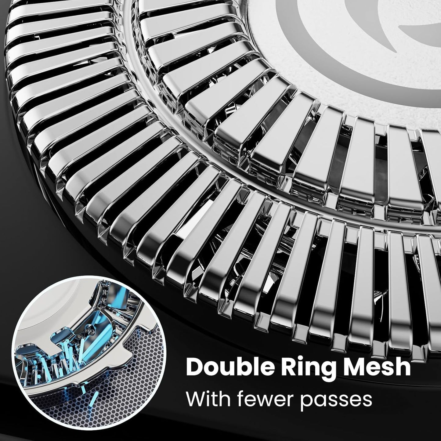 Electric Razor for Men, SHPAVVER Electric Shaver for Men, Rechargeable Wet Dry Shaver with Pop Up Trimmer, Waterproof Cordless Portable Razor