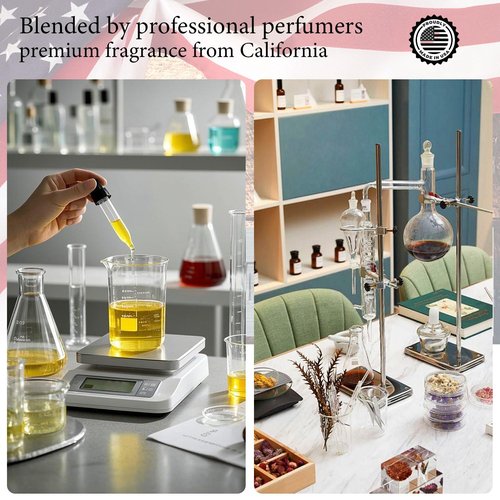 PUREAMOR Pheromones Perfumes for Women, Amber Vanilla Extrait de Parfum Oil Spray, 12ml (0.41 fl.oz) Long-Lasting Travel Size Elegant Warm & Sweet Fragrance, Ideal Gift for Her, Made in USA