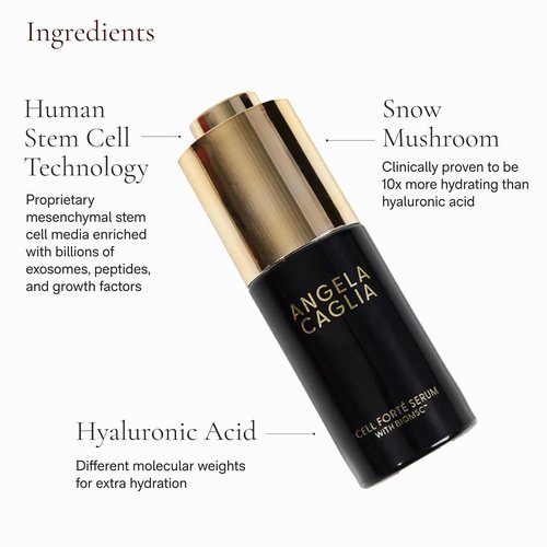 Cell Forté Serum - Billions of Human Stem Cell-Derived Exosomes & Growth Factors | Reduces Sun Damage & Hyperpigmentation - 4 in 1 Formula
