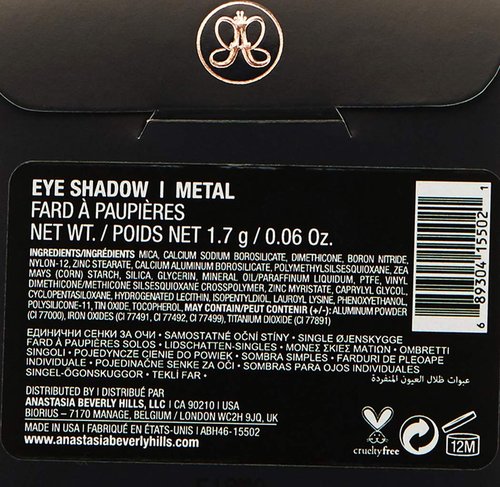 Anastasia Beverly Hills Eyeshadow Single - Highly Pigmented Color | Versatile Shade for All Looks