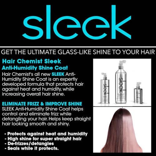 Hair Chemist SLEEK Anti-Humidity Shine Coat - 16.9 Ounce for Smooth, Frizz-Free Hair