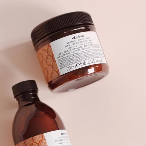 Davines Alchemic Conditioner - Copper Tint for Enhanced Color | 8.81 oz.