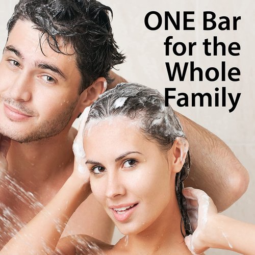 ONE Bar Sandalwood 3.5 oz | All-in-One Shave, Shower & Shampoo for Face, Beard & Hair - Moisturizing Oils