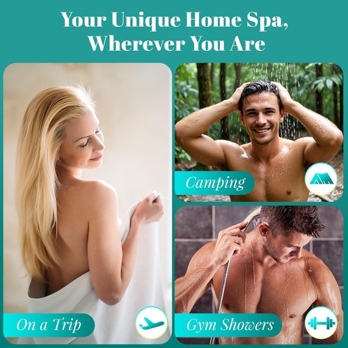 Shower Steamers Aromatherapy 8 Packs with 5ml Essential Oil, Eucalyptus for Shower, Birthday Gifts for Women Men, Valentines Day Gift for Him Her, Eucalyptus & Mint for Nasal Congestion, Stress Relief
