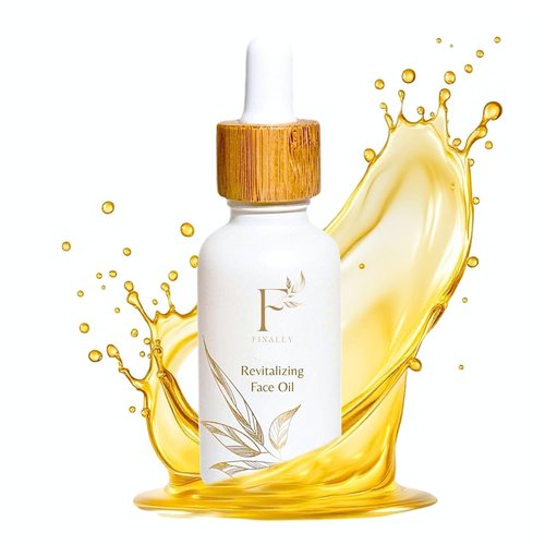 Finally 100% Organic Tsubaki Face Oil & Under-Eye Serum - Hydrating, Brightening, Anti-Aging Formula for Glowing Skin