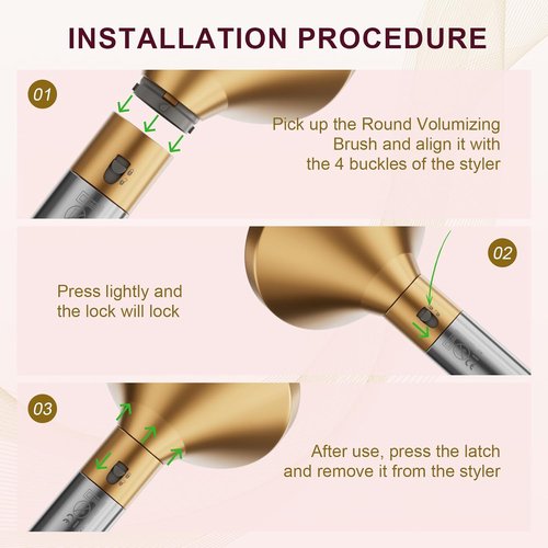 Dyson Upgraded Large Diffuser Attachment - Converts Airwrap Styler to Hair Dryer Nozzle | Compatible with HS05, HS03, HS01