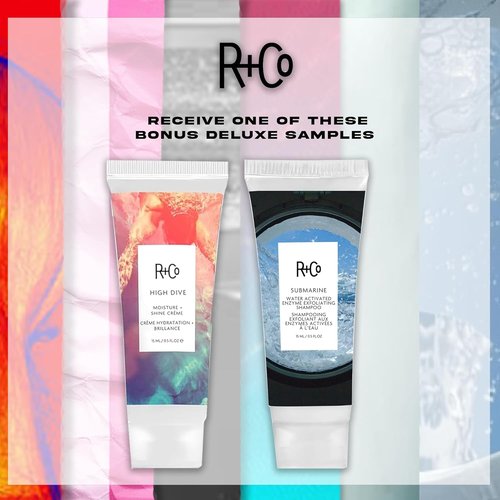 R+Co HIGH DIVE Moisture + Shine Crème | Leave-In Hydrating Cream for Smooth, Frizz-Free Hair | Adds Softness, Shine & Manageability | Vegan & Color-Safe