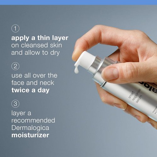 Dermalogica Smart Response Serum - Anti-Aging Face Serum with Lactic Acid & AHA for Hydration, Brightening, and Fine Line Reduction