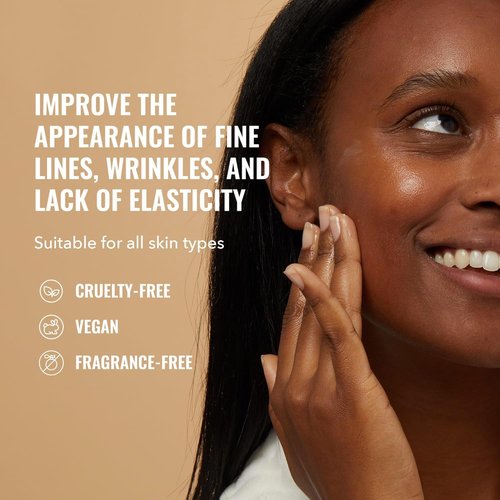 Good Molecules Gentle Retinol Cream - Anti-Aging Night Cream with Bakuchiol for Fine Lines & Wrinkles