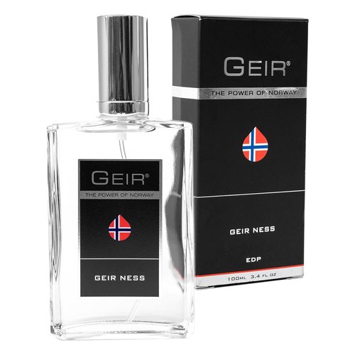 Geir Ness Eau de Parfum Spray for Men - Long-Lasting Fresh Norwegian Mountain Scent - 3.4 oz