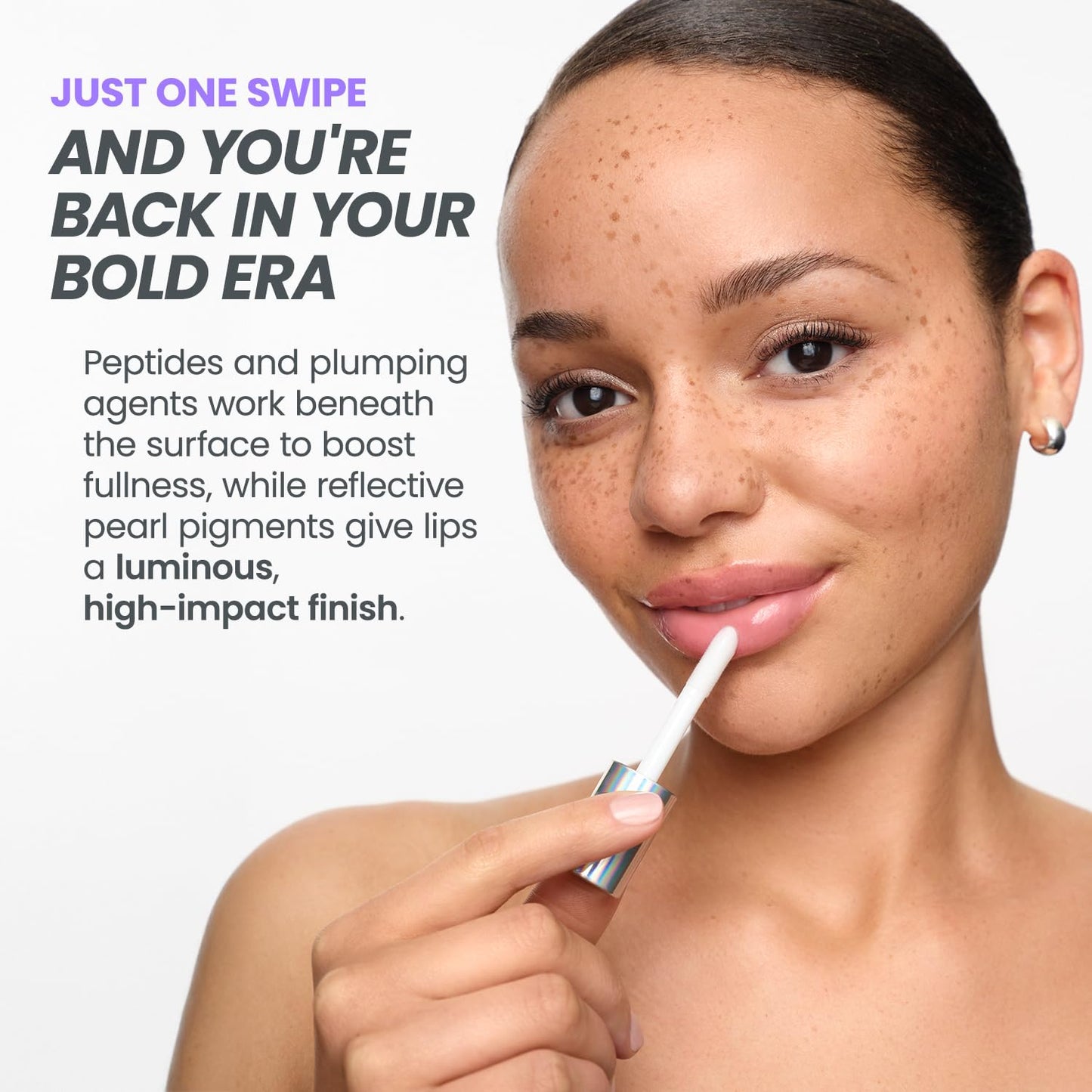Wonderskin Lip Plumper Gloss - Hydrating, Non-Sticky Formula for Fuller Lips | High-Shine Finish