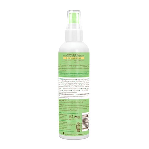 Babo Botanicals After Sun Soothing Mist - Aloe Vera & Cucumber - Gentle Relief for Face & Body - EWG Verified