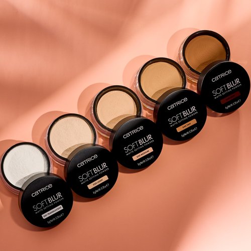 Catrice | Soft Blur Loose Setting Powder | Matte, Airbrushed Finish with Blurring Effect | Long-Wear, No Flashback | Vegan & Cruelty Free (020 | Light)