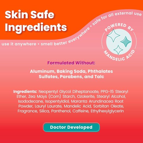 Lume Whole Body Deodorant - 72-Hour Odor Control - Aluminum & Baking Soda Free - 2.6 oz (Pack of 2) | Peony Rose