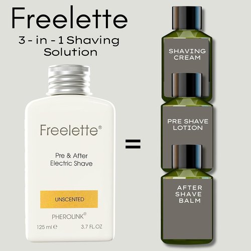 Pherolink After Shave Lotion - Smooth, Irritation-Free Shaving Balm | 3.76 Ounce, Unscented