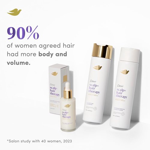 Dove Density Boost Conditioner - Strengthening Scalp & Hair Therapy with Vitamin B3 & Zinc | 9.25 oz