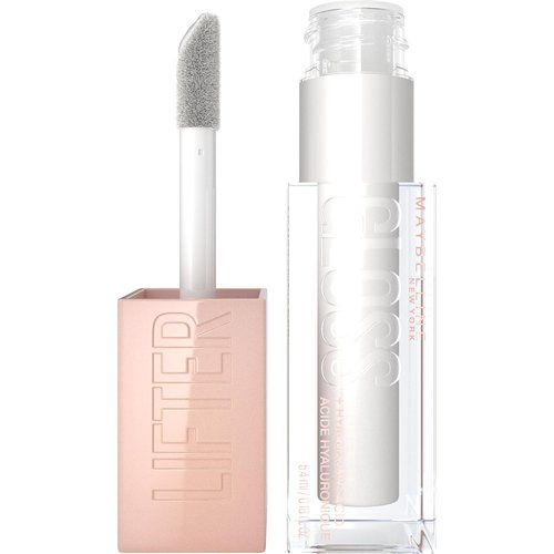 Maybelline Lifter Gloss - Hydrating Lip Gloss with Hyaluronic Acid for Plumper Lips | Pearl Silver, 0.18 Ounce