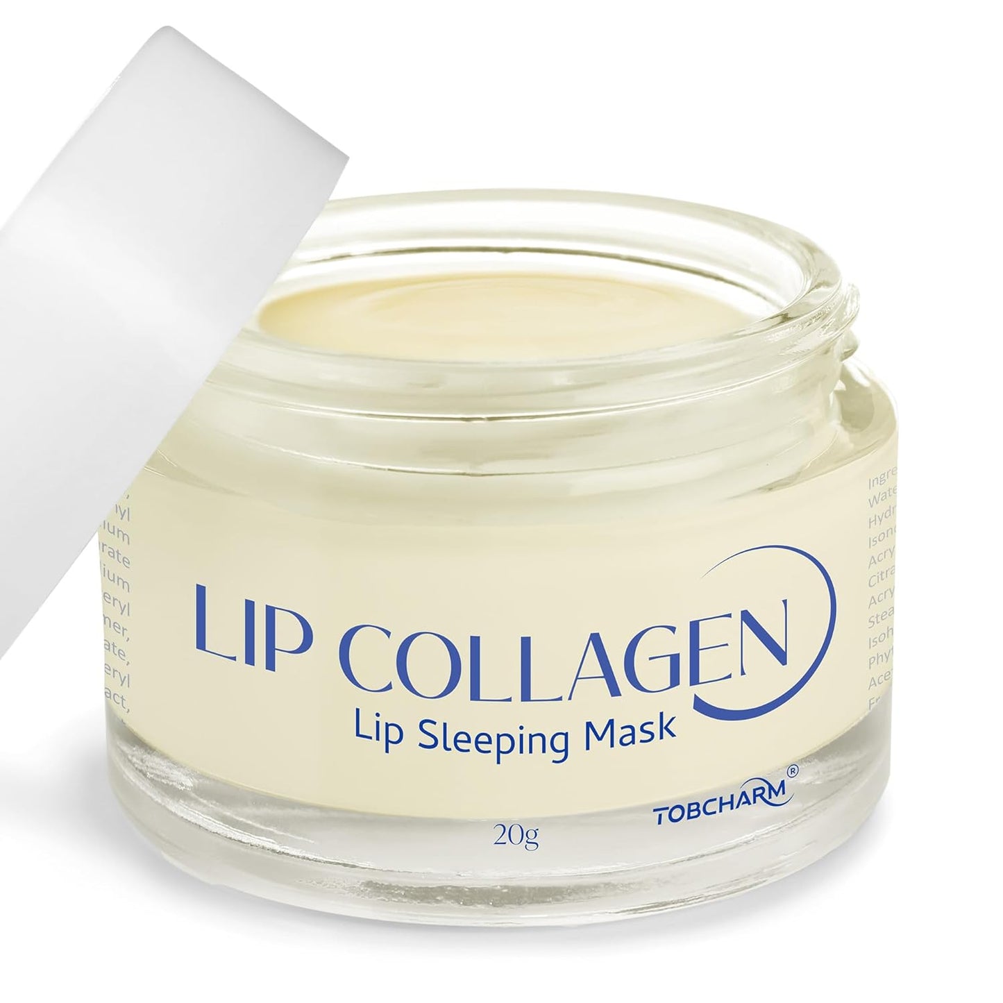 Skiennix Lip Sleeping Mask - Hydrating Overnight Collagen Lip Plumper with Hyaluronic Acid | 20g