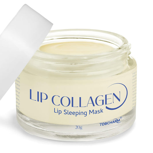 Skiennix Lip Sleeping Mask - Hydrating Overnight Collagen Lip Plumper with Hyaluronic Acid | 20g