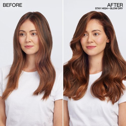 Redken Stay High Volumizing Mousse - Strong Hold Gel to Mousse for Fine Hair, Lasts 24 Hours