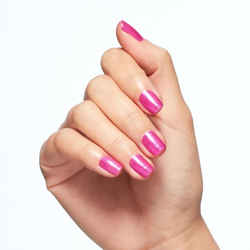 OPI Nail Lacquer Spring Break the Internet | Sheer Bright Pink Shimmer Chip Resistant Nail Polish | Me, Myself Collection