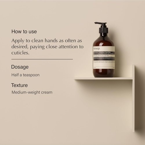Aesop Resurrection Hand Wash & Balm Set - Citrus & Woody Duo for Cleansing & Moisturizing | 16.9 oz / 500 mL