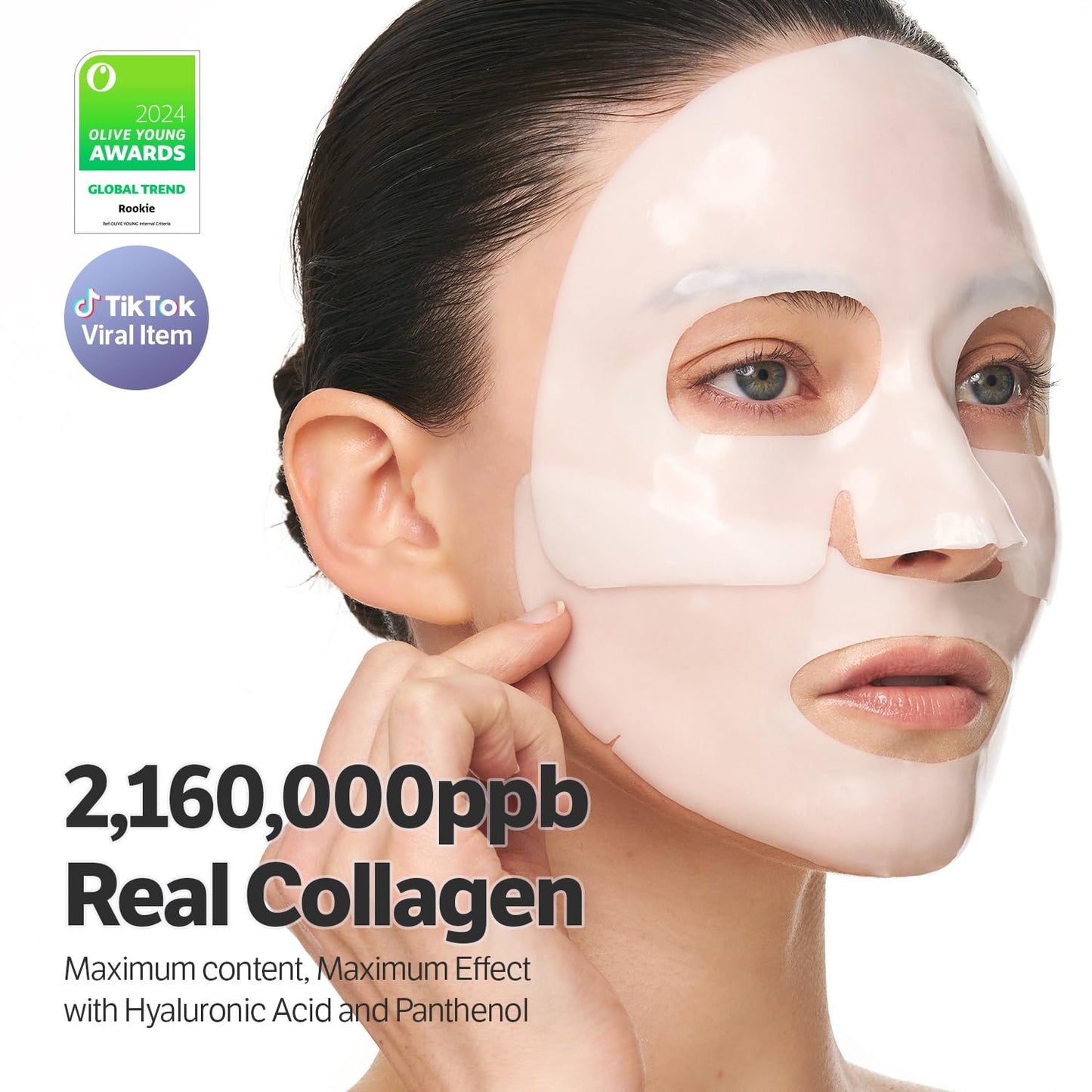 SUNGBOON EDITOR Deep Collagen Hyalu-B5 Overnight Mask - Hydrating Wrinkle Care & Barrier Repair | 4-Pack
