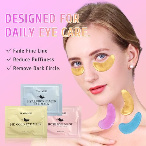 PEAUAMIE Under Eye Patches（30PAIRS）