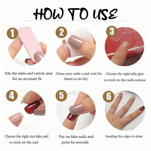 Christmas Press on Nails Medium Almond False Nails Green Fake Nails with Xmas Holly Leaves Design Glitter Glue on Nails Snowflake Acrylic Nails French Tip Stick on Nails for Women 24Pcs