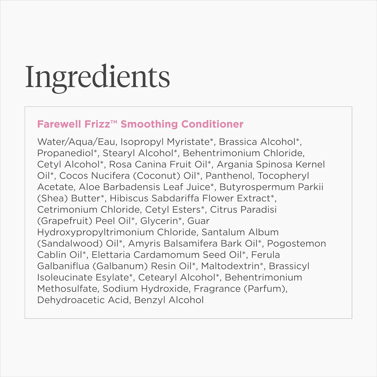 Briogeo Farewell Frizz Smoothing Conditioner - Silicone-Free, Vegan Formula for Frizz Control & Hydration