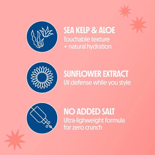 Not Your Mother's Beach Babe Texturizing Foam - 2-Pack, 6.5 fl oz Each | Crunch-Free Texture & UV Defense