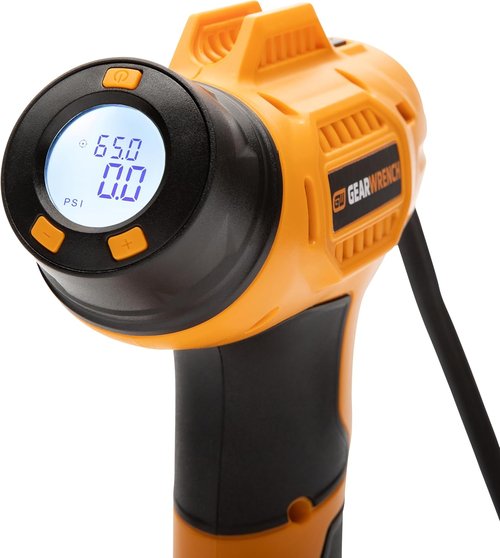 Gearwrench 20V Tire Inflator - 160 PSI Rechargeable Air Pump for Quick Inflation