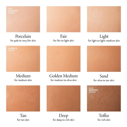 LAURA GELLER NEW YORK Baked Double Take Powder Foundation - Medium - Buildable Medium to Full Coverage - Matte Finish