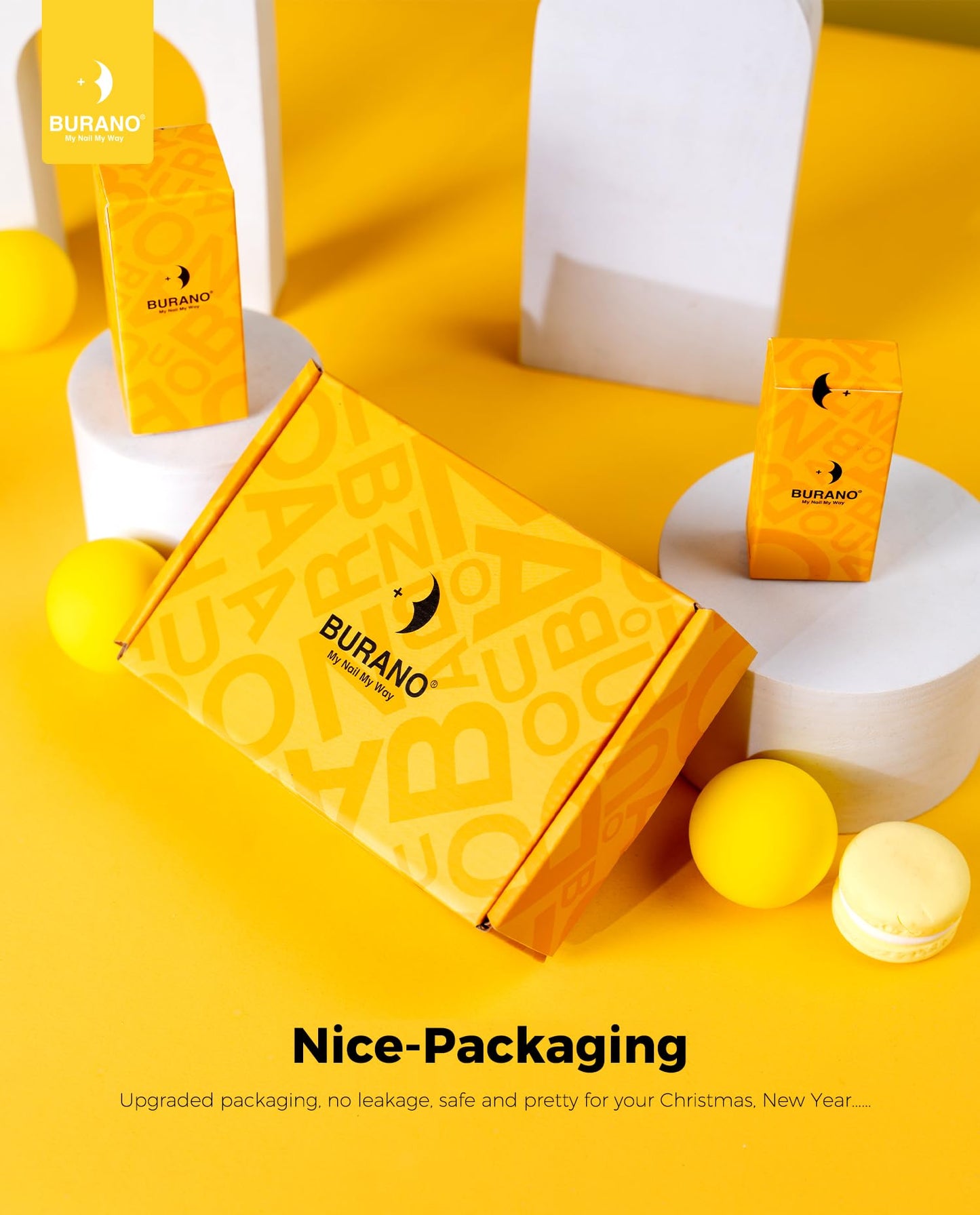 BURANO Gel Nail Polish, Gel Gel Polish 15ml Gel Colors Gel Neon Gel Soak Off UV Led Nail Lamp Gel Polish 1 Bottle 0.5 Oz Nail Art DIY Home Hot Color Nails (Dark Red N3)